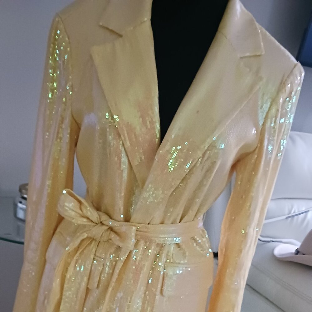 I.N.C. x Culpo 2 pc. Sequin Jacket and Shorts/Culotte